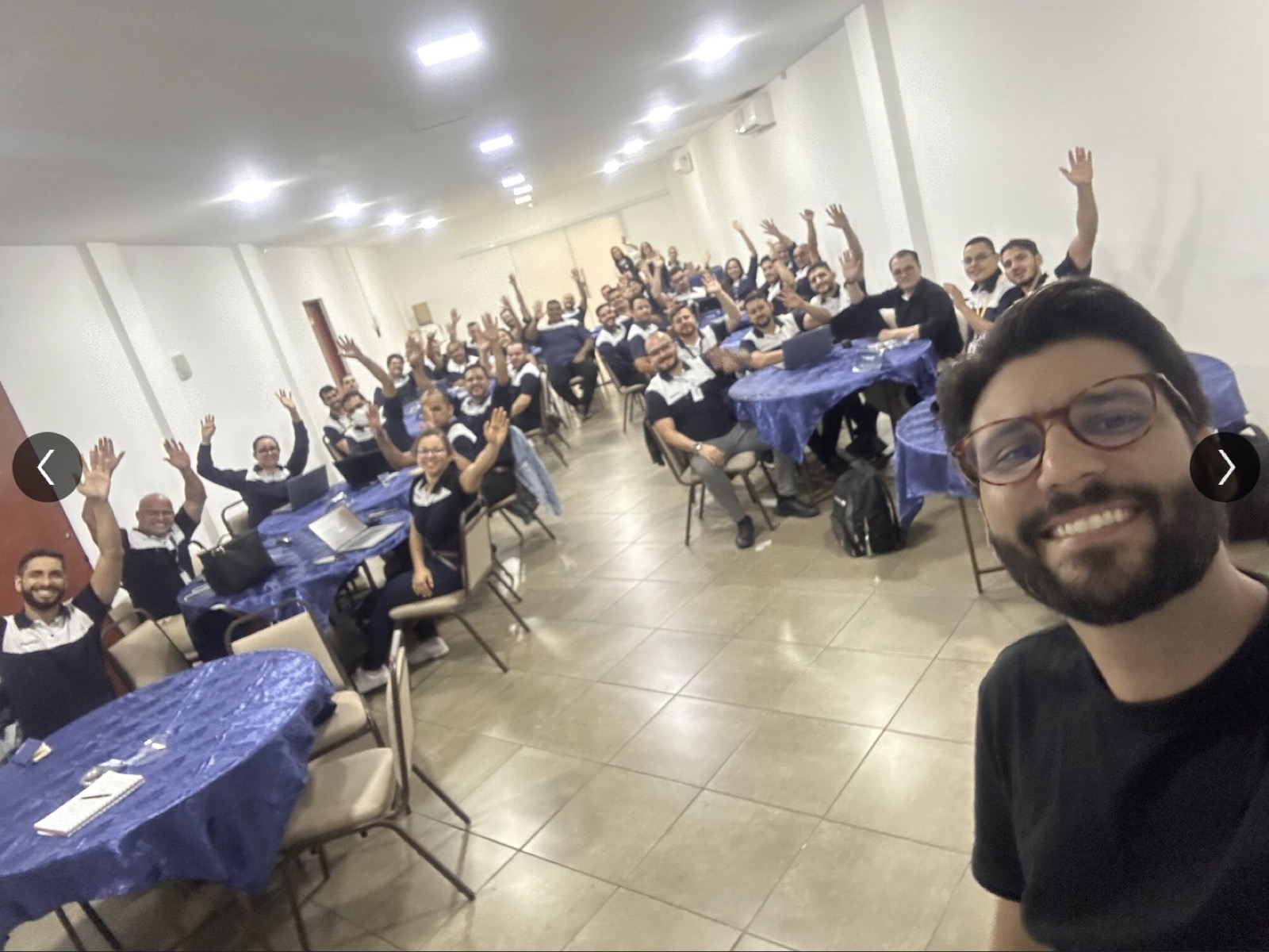Treinamento de IA com a equipe da Baterias Moura