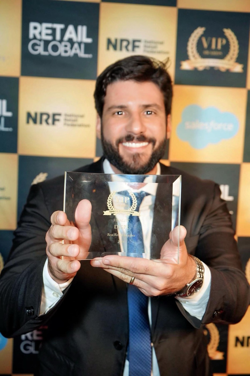 André Trócoli finalista do VIP Awards na NRF em Nova York